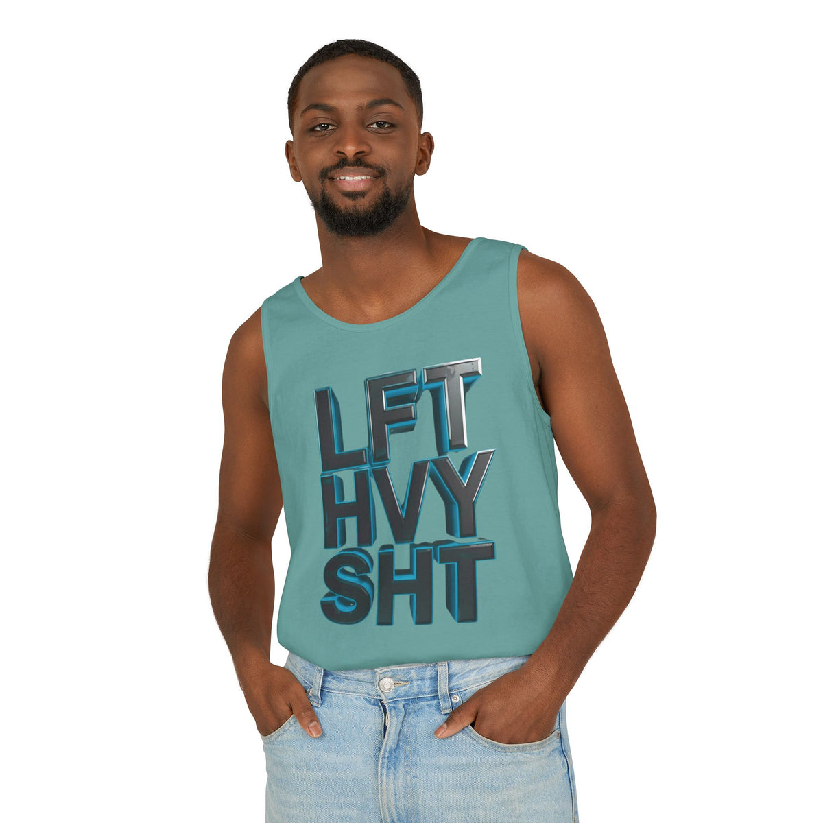Lift Heavy Shit - LFT HVY SHT - Tank Top - Gym Workout Fitness Tank - Unisex XS-2XL
