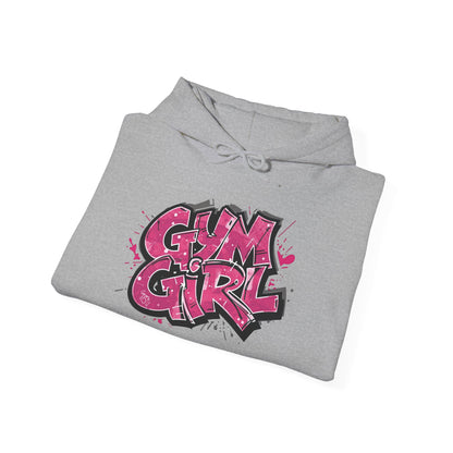 Stylish Gym Girl Print Hoodie - Women's Fitness Sweatshirt - Athletic Pullover - S-5XL
