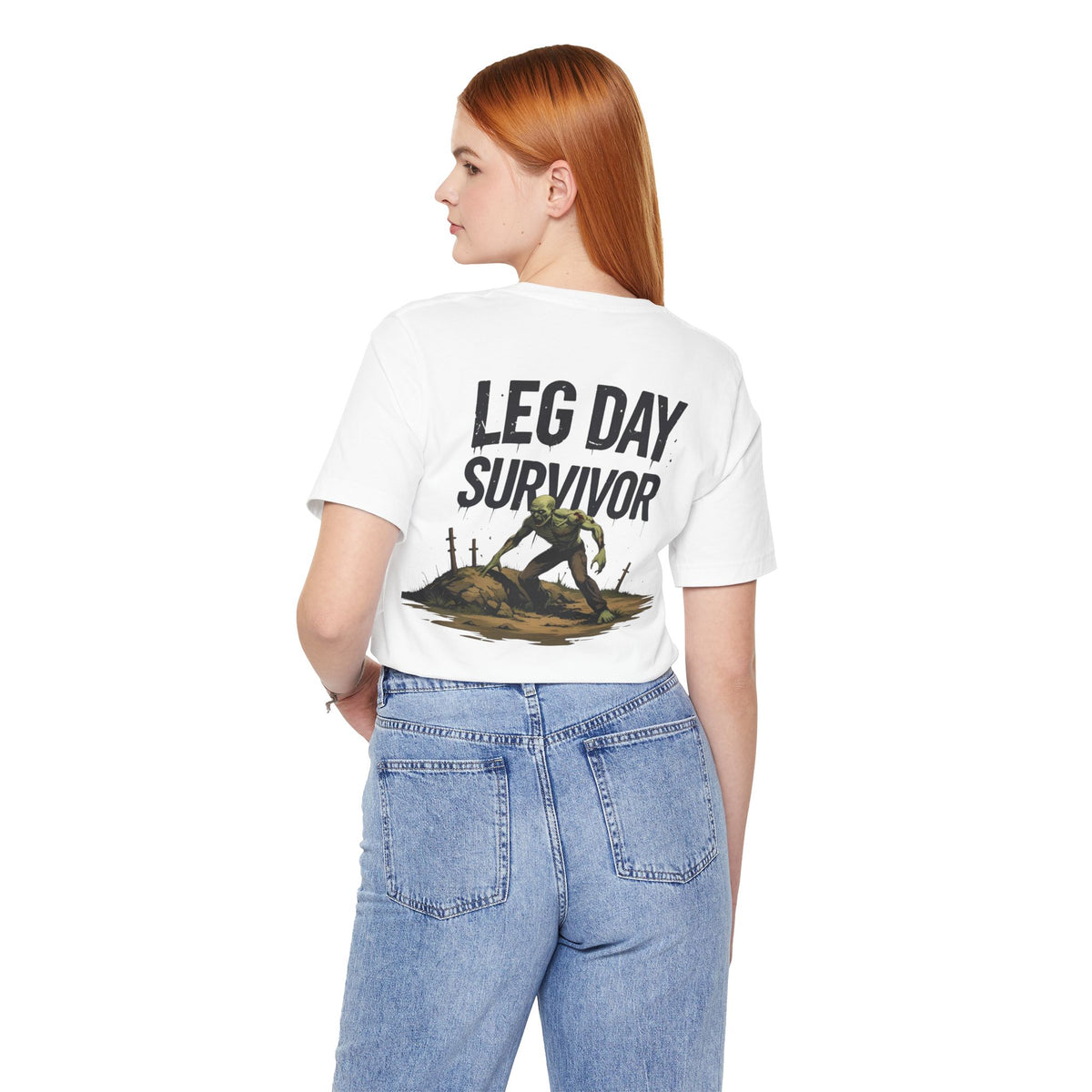 Leg Day Survivor Tee - Fitness Shirt - Workout Apparel - Gym Gift - Unisex Graphic Tee - Funny T-shirt