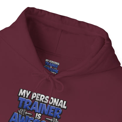 My Personal Trainer Is Awesome But Definitely Can't Count! - Funny Gym Hoodie - Unisex Sweatshirt - S-5XL