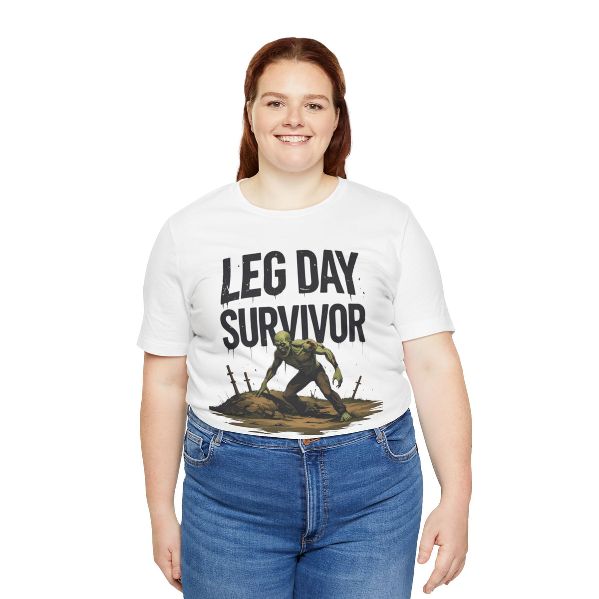 Leg Day Survivor Tee - Fitness Shirt - Workout Apparel - Gym Gift - Unisex Graphic Tee - Funny T-shirt