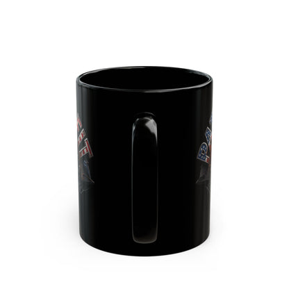 Patriot Fit Life Halloween Mug - Haunted Graveyard Flag Design | 11oz & 15oz