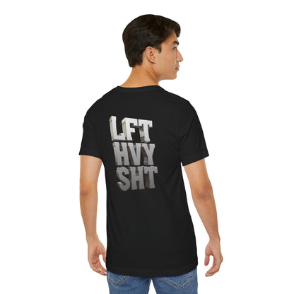 Lift Heavy Shit - LFT HVY SHT - 3D Gym T-Shirt - Bold Weightlifting Tee
