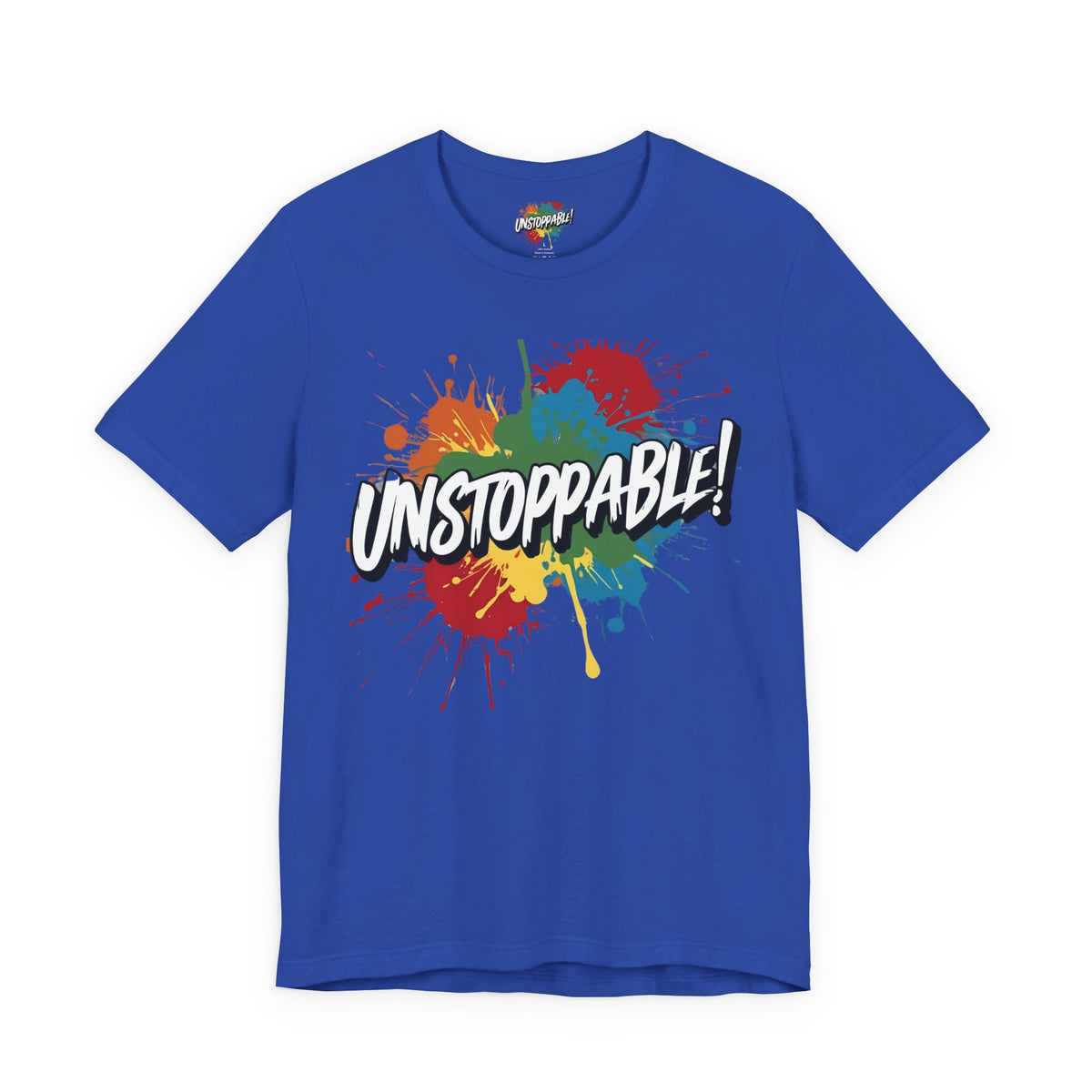 Unstoppable Vintage Retro T-Shirt - Motivational Graphic Tee - Unisex Casual Shirt