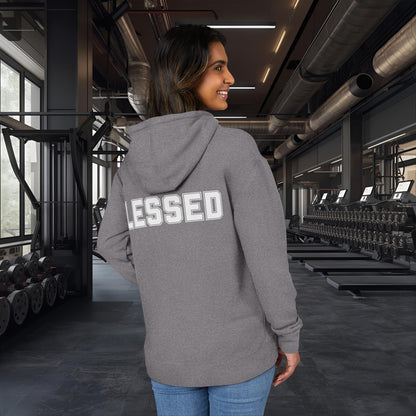 Blessed Hoodie - Cozy French Terry Pullover - Faith Graphic Sweatshirt - Unisex S-5XL