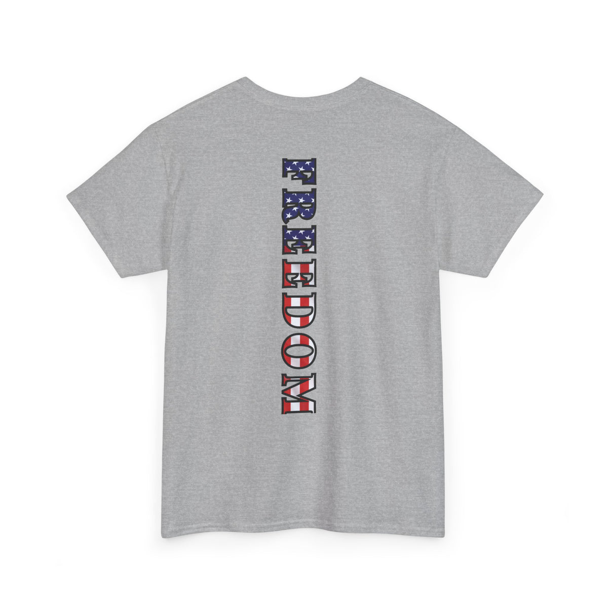 Freedom Patriotic T-Shirt - Red White Blue - American Flag Tee - Unisex S-5XL