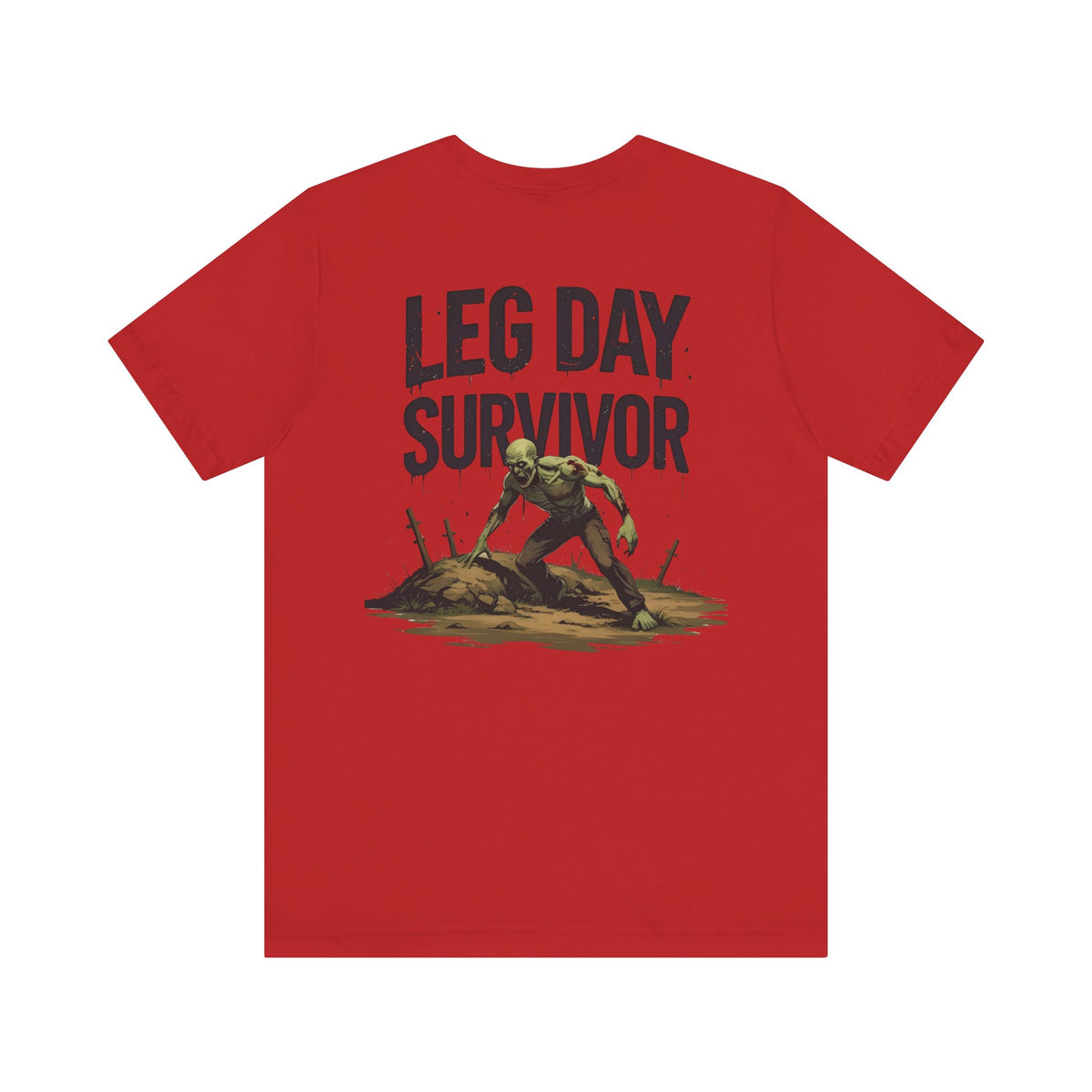 Leg Day Survivor Tee - Fitness Shirt - Workout Apparel - Gym Gift - Unisex Graphic Tee - Funny T-shirt
