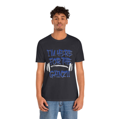 I'm Here For The Gainz! Gym Motivation T-Shirt - Funny Fitness Tee - Unisex XS-4XL