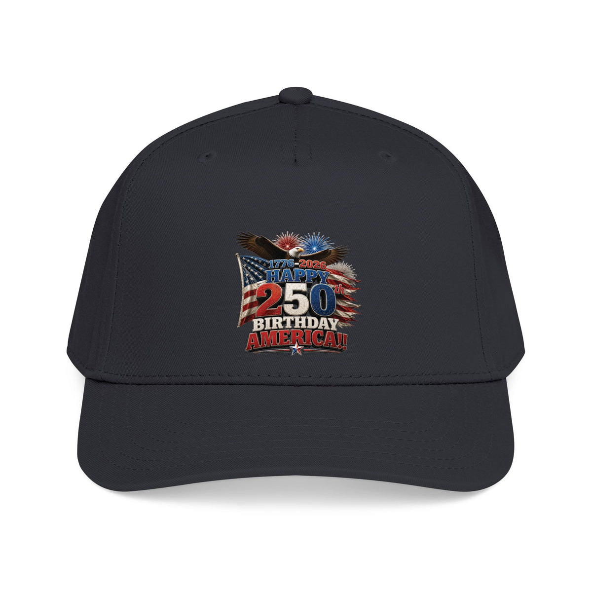 Happy 250th Birthday America Cap | 1776–2026 Patriotic Eagle Flag Baseball Hat