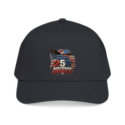 Happy 250th Birthday America Cap | 1776–2026 Patriotic Eagle Flag Baseball Hat