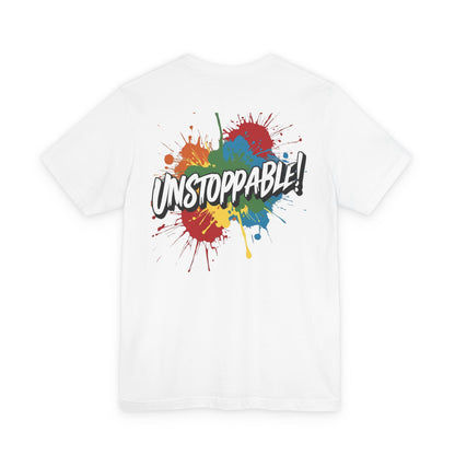 Unstoppable Vintage Retro T-Shirt - Motivational Graphic Tee - Unisex Casual Shirt