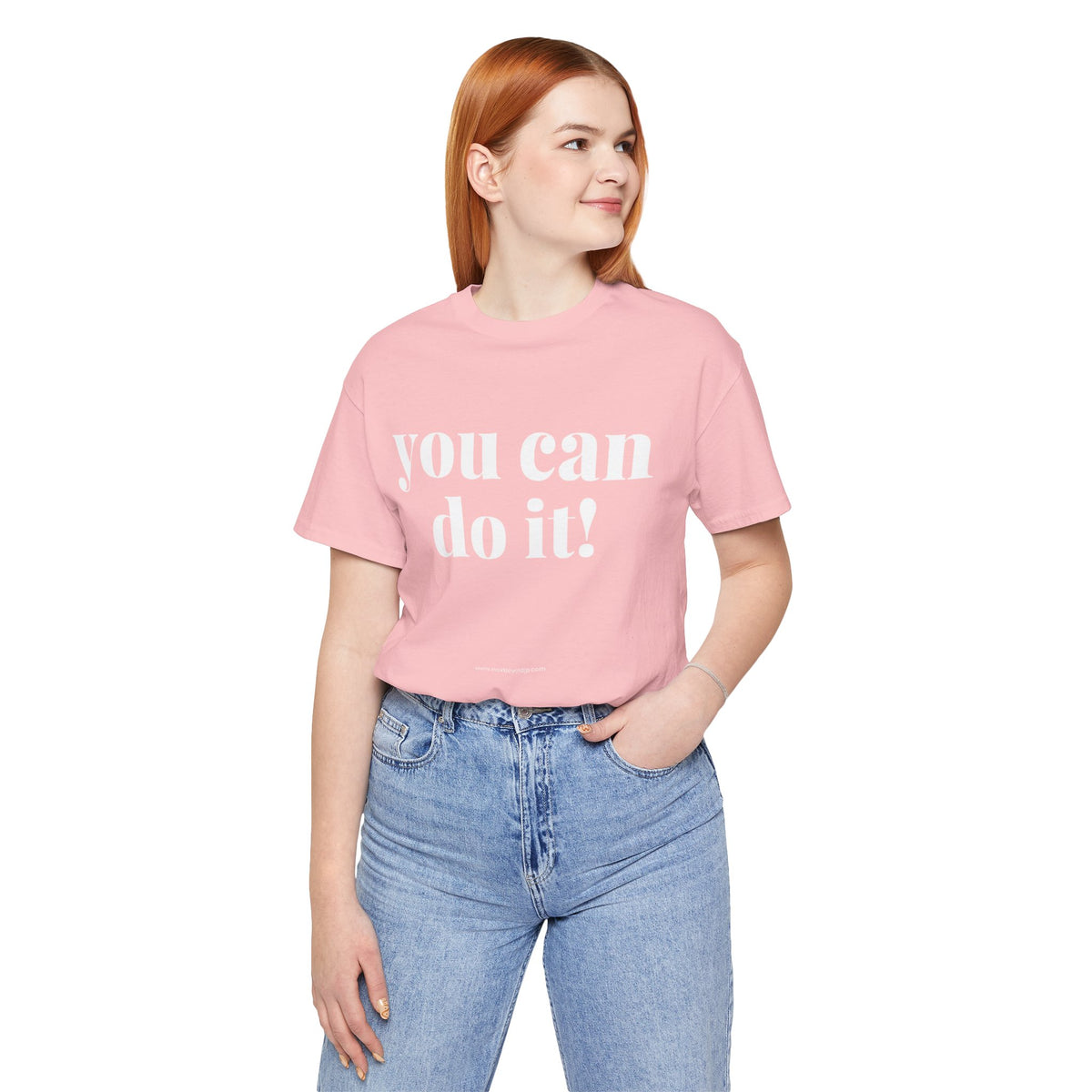 You Can Do It! Motivational T-Shirt - Inspirational Fitness Tee - Unisex XS-4XL