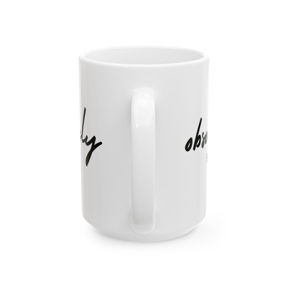 Grateful Mug - Inspirational Quote - White Ceramic - 11oz/15oz