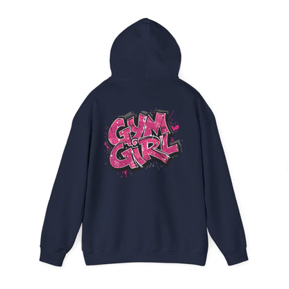 Stylish Gym Girl Print Hoodie - Women's Fitness Sweatshirt - Athletic Pullover - S-5XL