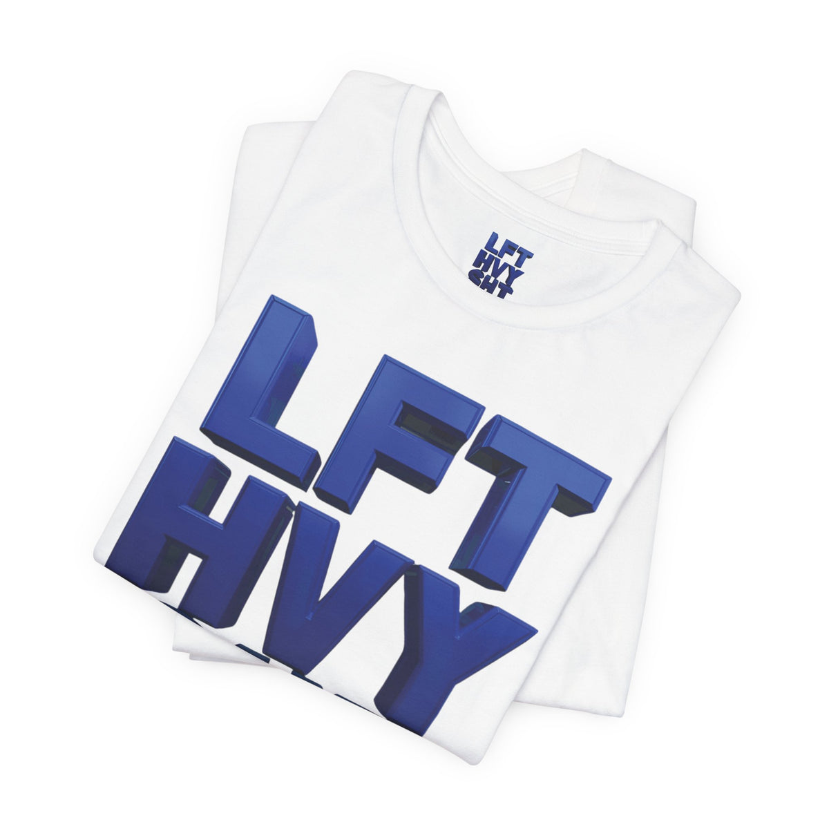 Lift Heavy Shit Gym T-Shirt - Bold 3D Weightlifting Tee - Unisex Fitness Apparel