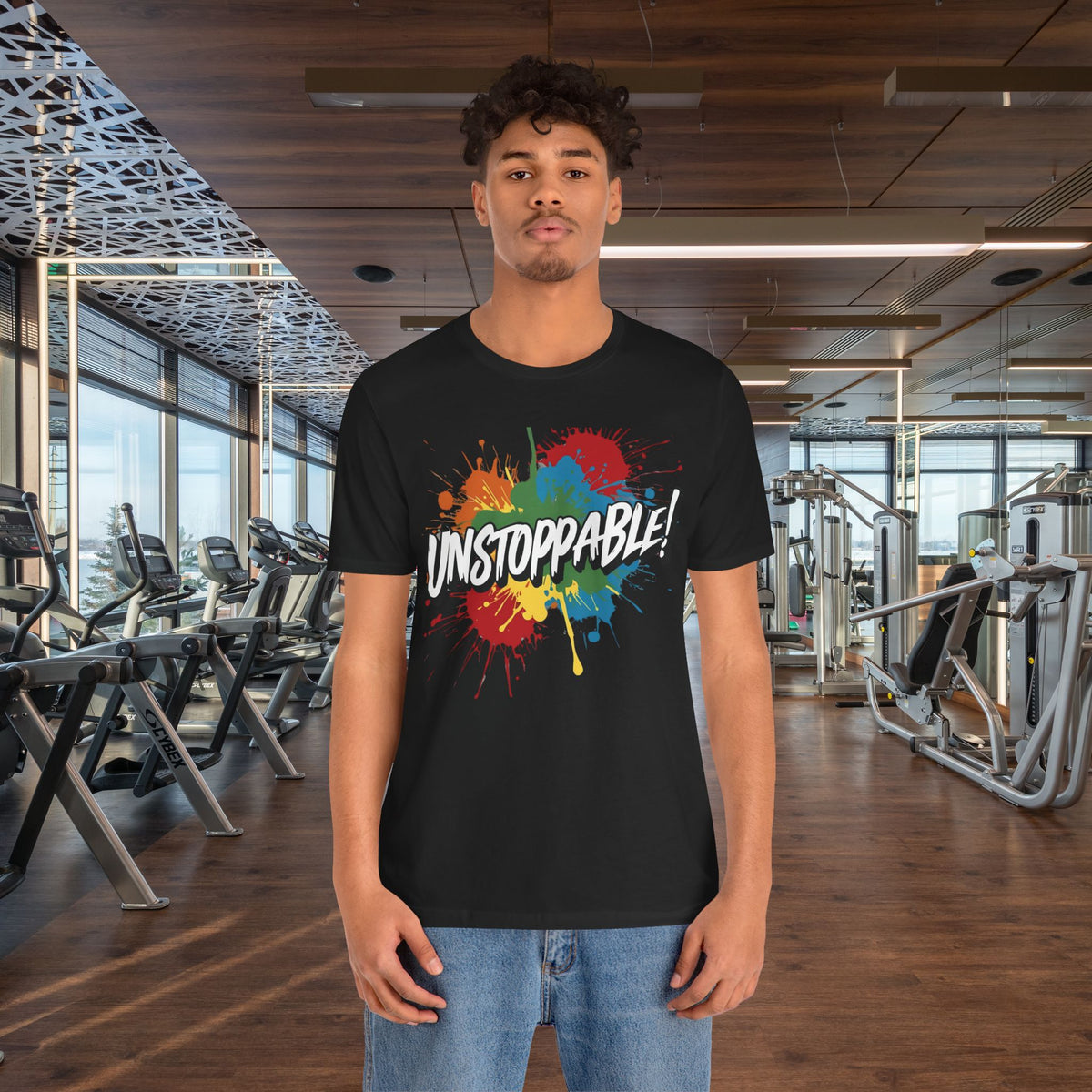 Unstoppable Vintage Retro T-Shirt - Motivational Graphic Tee - Unisex Casual Shirt