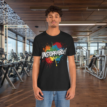 Unstoppable Vintage Retro T-Shirt - Motivational Graphic Tee - Unisex Casual Shirt