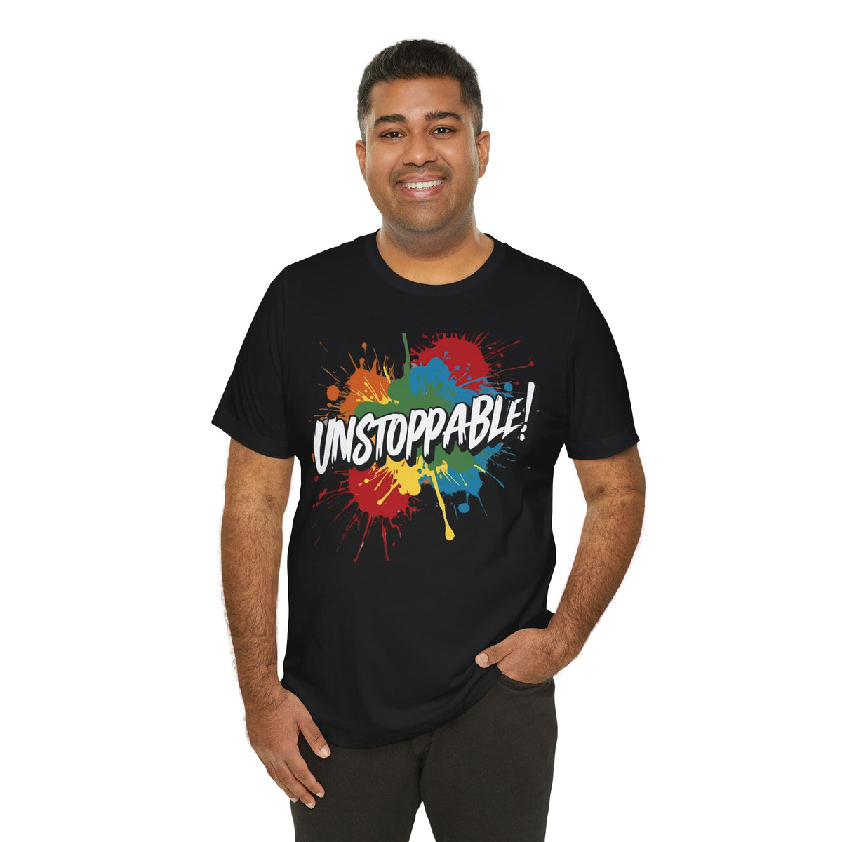 Unstoppable Vintage Retro T-Shirt - Motivational Graphic Tee - Unisex Casual Shirt