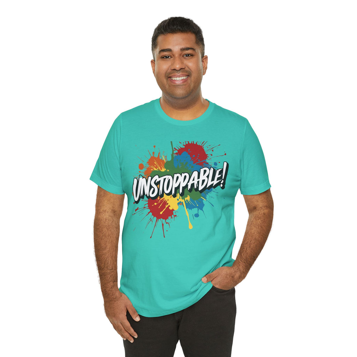 Unstoppable Vintage Retro T-Shirt - Motivational Graphic Tee - Unisex Casual Shirt