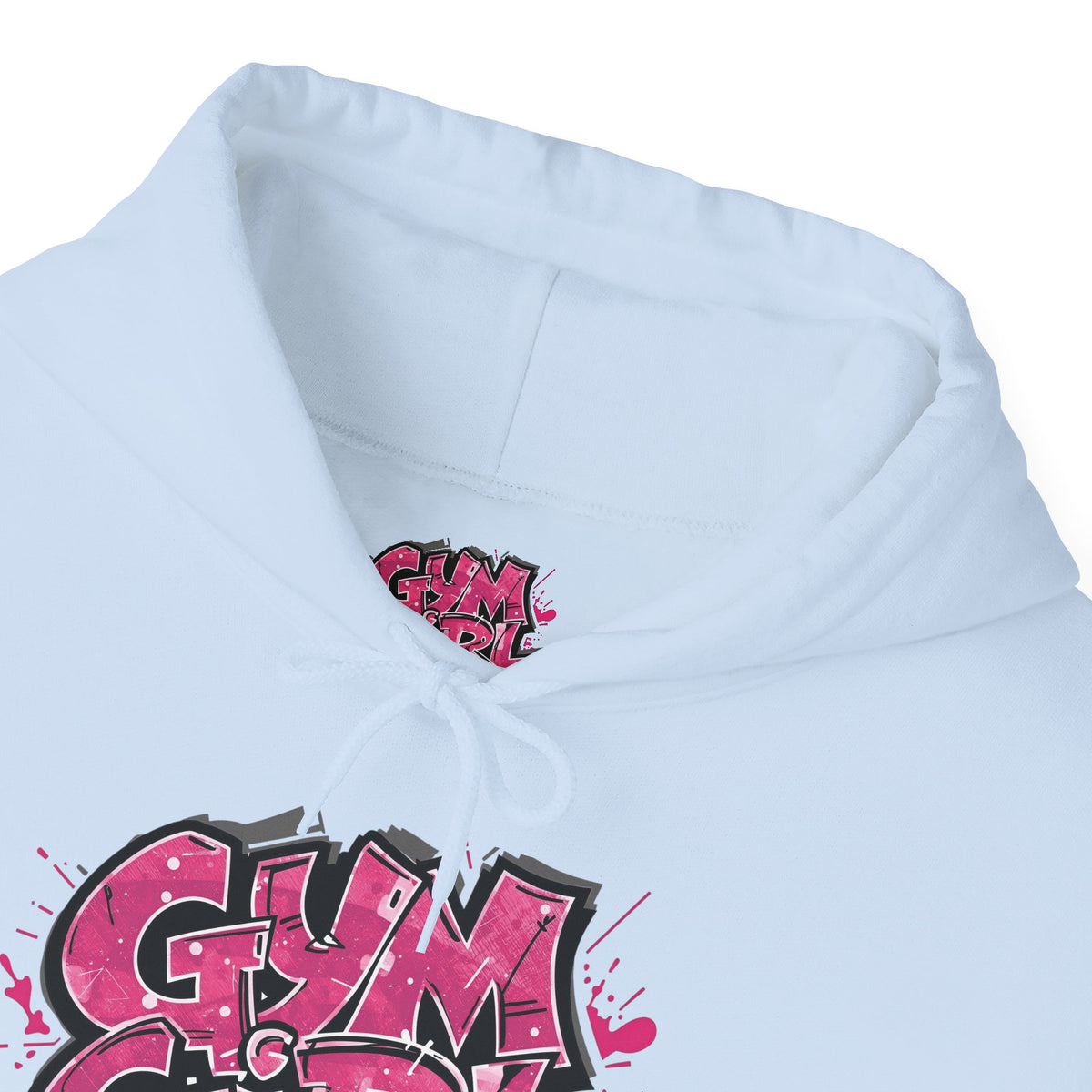 Stylish Gym Girl Print Hoodie - Women's Fitness Sweatshirt - Athletic Pullover - S-5XL