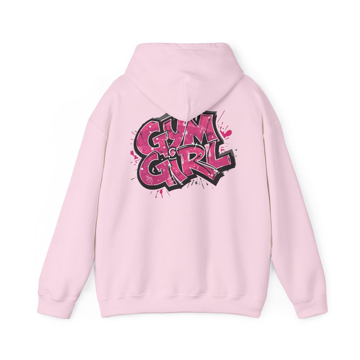 Stylish Gym Girl Print Hoodie - Women's Fitness Sweatshirt - Athletic Pullover - S-5XL