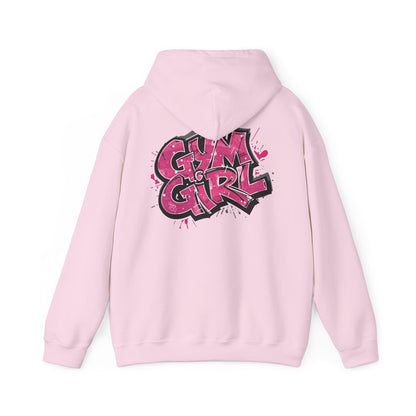 Stylish Gym Girl Print Hoodie - Women's Fitness Sweatshirt - Athletic Pullover - S-5XL