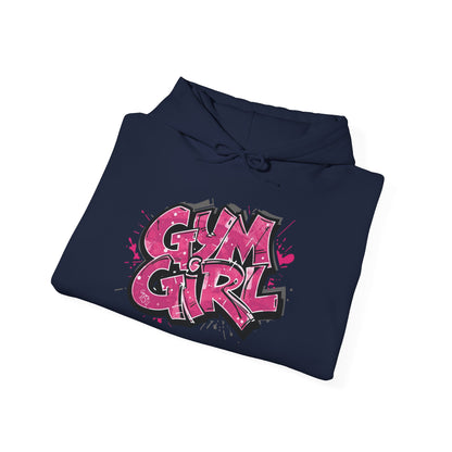 Stylish Gym Girl Print Hoodie - Women's Fitness Sweatshirt - Athletic Pullover - S-5XL