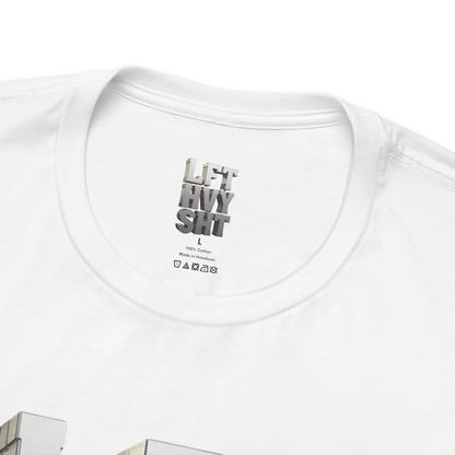 Lift Heavy Shit - LFT HVY SHT - 3D Gym T-Shirt - Bold Weightlifting Tee