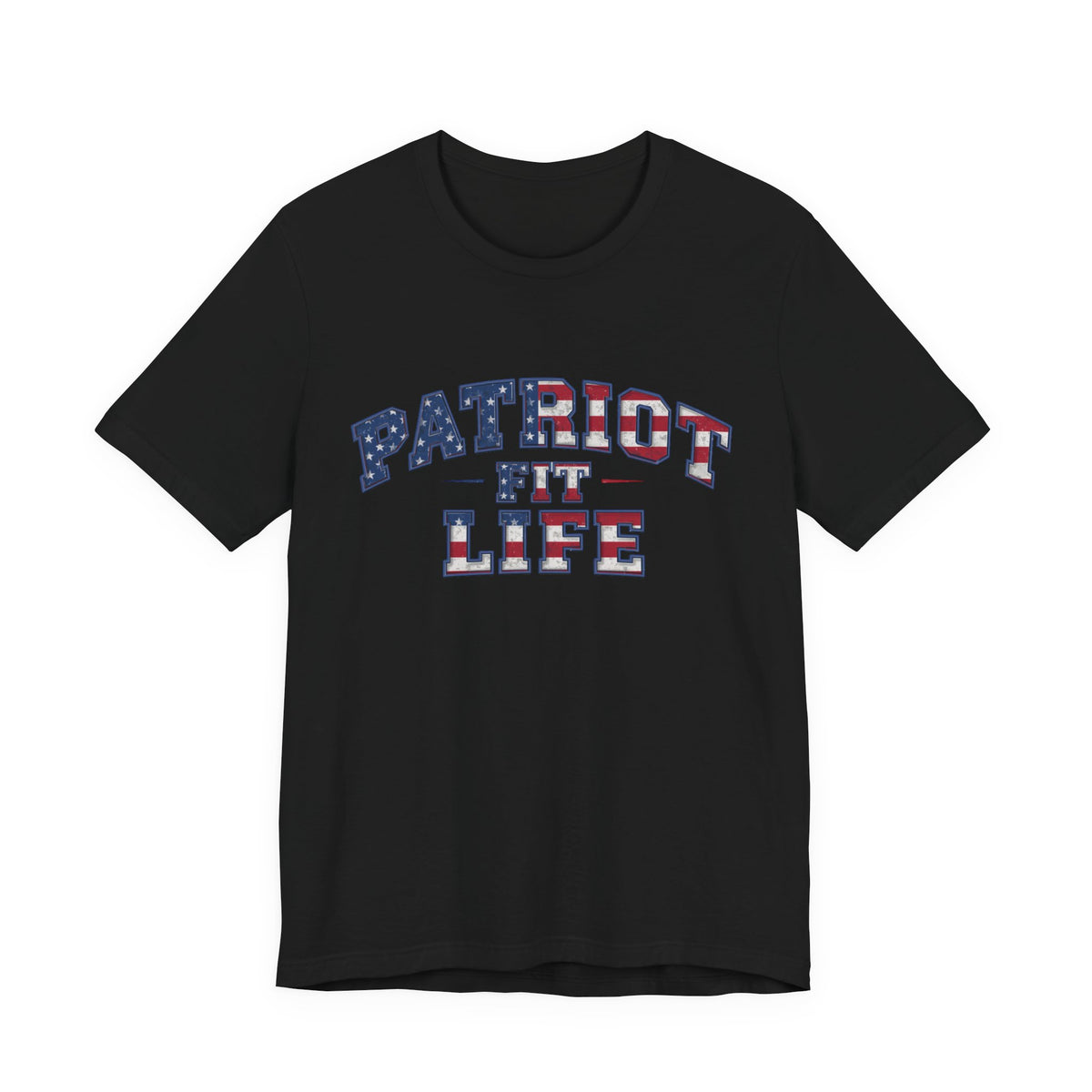 Patriot Fit Life T-Shirt | American Flag Stars & Stripes Athletic Tee