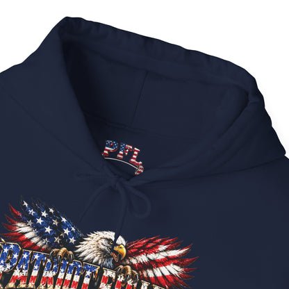 Patriot Fit Life Eagle & Flag Wings Definition Hoodie | S–5XL