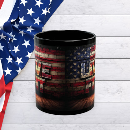 LIVE FIT Patriotic Mug (11oz/15oz)