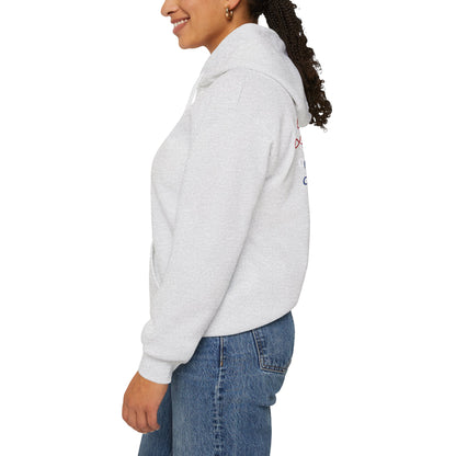 Blessed Hoodie - Patriotic Red White Blue - Unisex Pullover - Front & Back Print - S-5XL