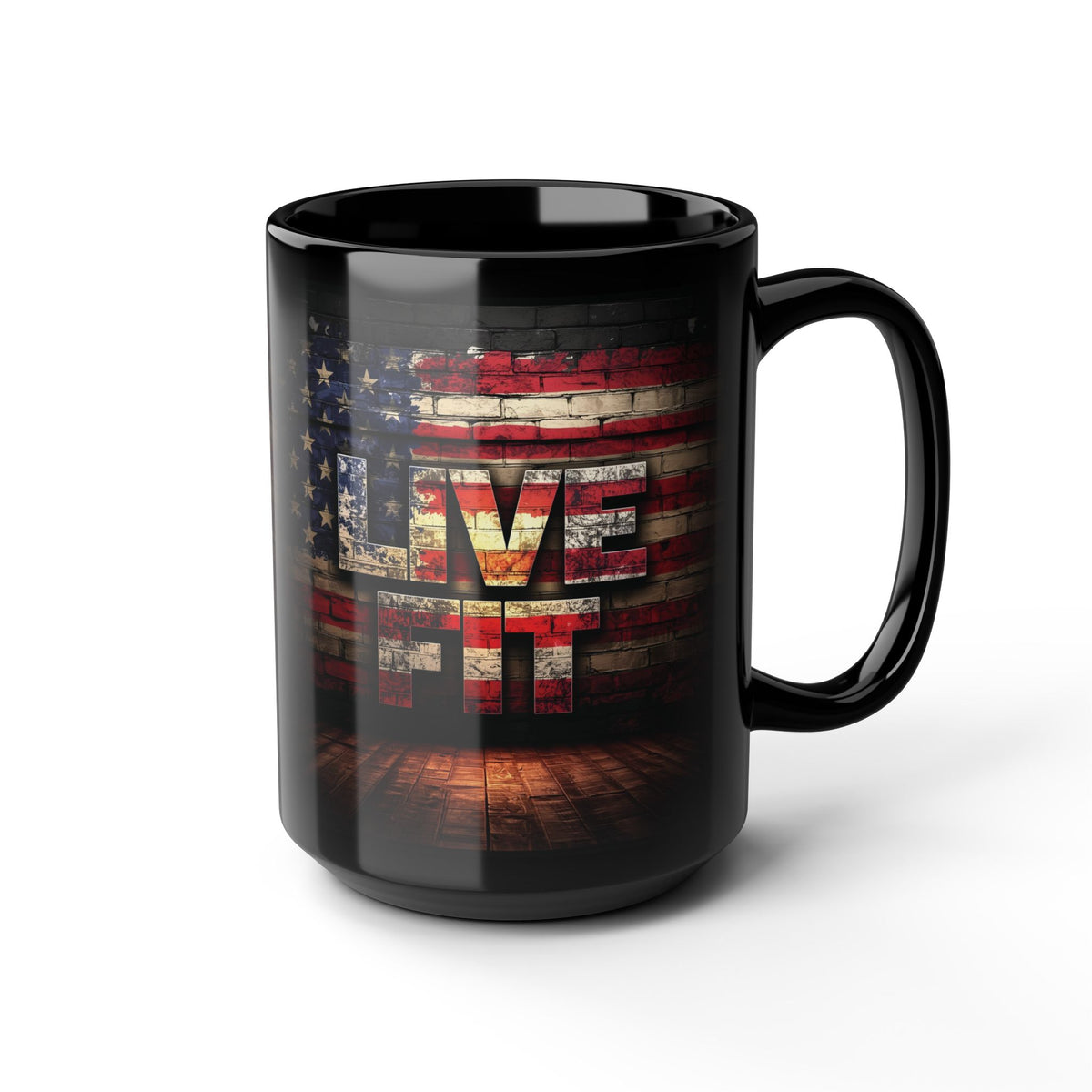 LIVE FIT Patriotic Mug (11oz/15oz)