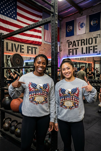 Relentless Eagle Definition Crewneck Sweatshirt - Patriot Fit Life