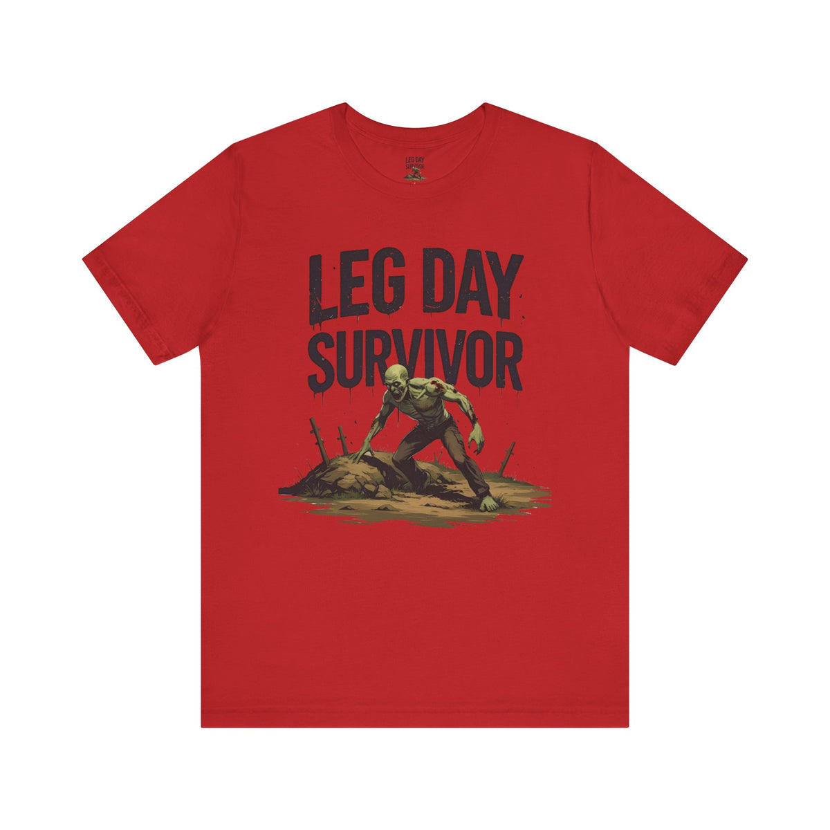 Leg Day Survivor Tee - Fitness Shirt - Workout Apparel - Gym Gift - Unisex Graphic Tee - Funny T-shirt