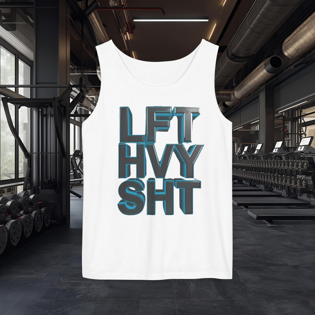 Lift Heavy Shit - LFT HVY SHT - Tank Top - Gym Workout Fitness Tank - Unisex XS-2XL