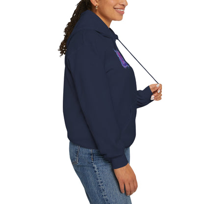 LIVE FIT Hoodie Sweatshirt - Motivational Fitness Pullover - Unisex Gym Hoodie - S-5XL
