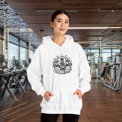 Muscles Loading Please Wait - Motivational Fitness Hoodie - Gym Sweatshirt - Unisex S-5XL