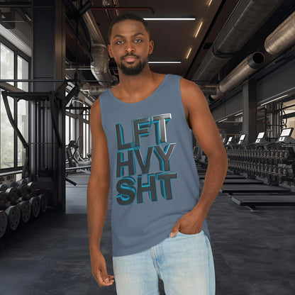 Lift Heavy Shit - LFT HVY SHT - Tank Top - Gym Workout Fitness Tank - Unisex XS-2XL