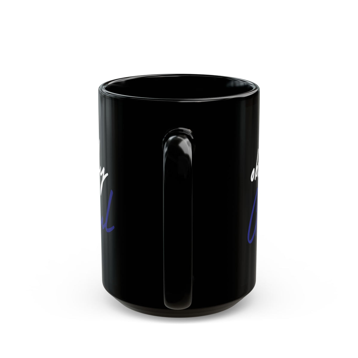 Be Obsessively Grateful Mug - Red White & Blue Design - Patriotic Gift - 11oz/15oz