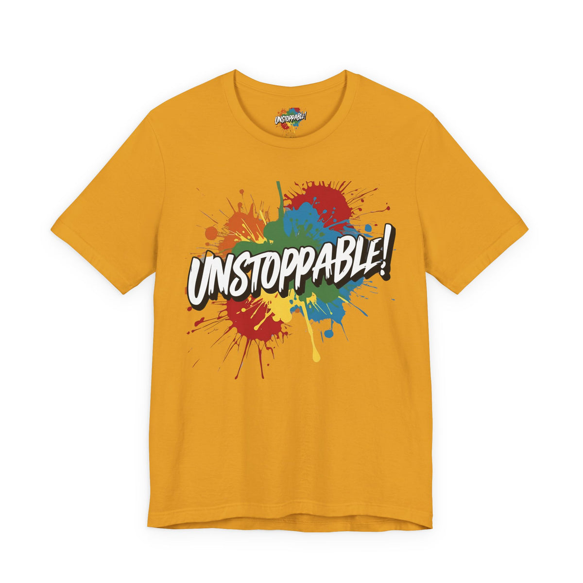 Unstoppable Vintage Retro T-Shirt - Motivational Graphic Tee - Unisex Casual Shirt