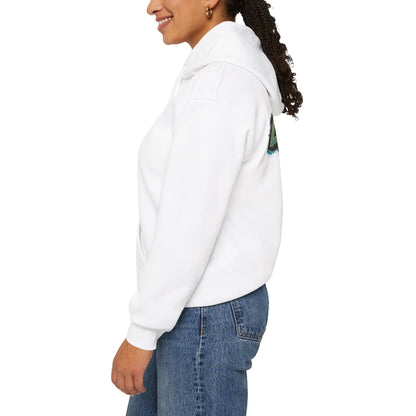 LIVE FIT Hoodie - Unisex Heavy Blend Sweatshirt - Fitness Gym Wear - Workout Apparel - S-5XL