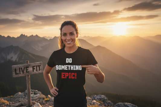 Do Something Epic! Tee — Motivational Graphic T-Shirt