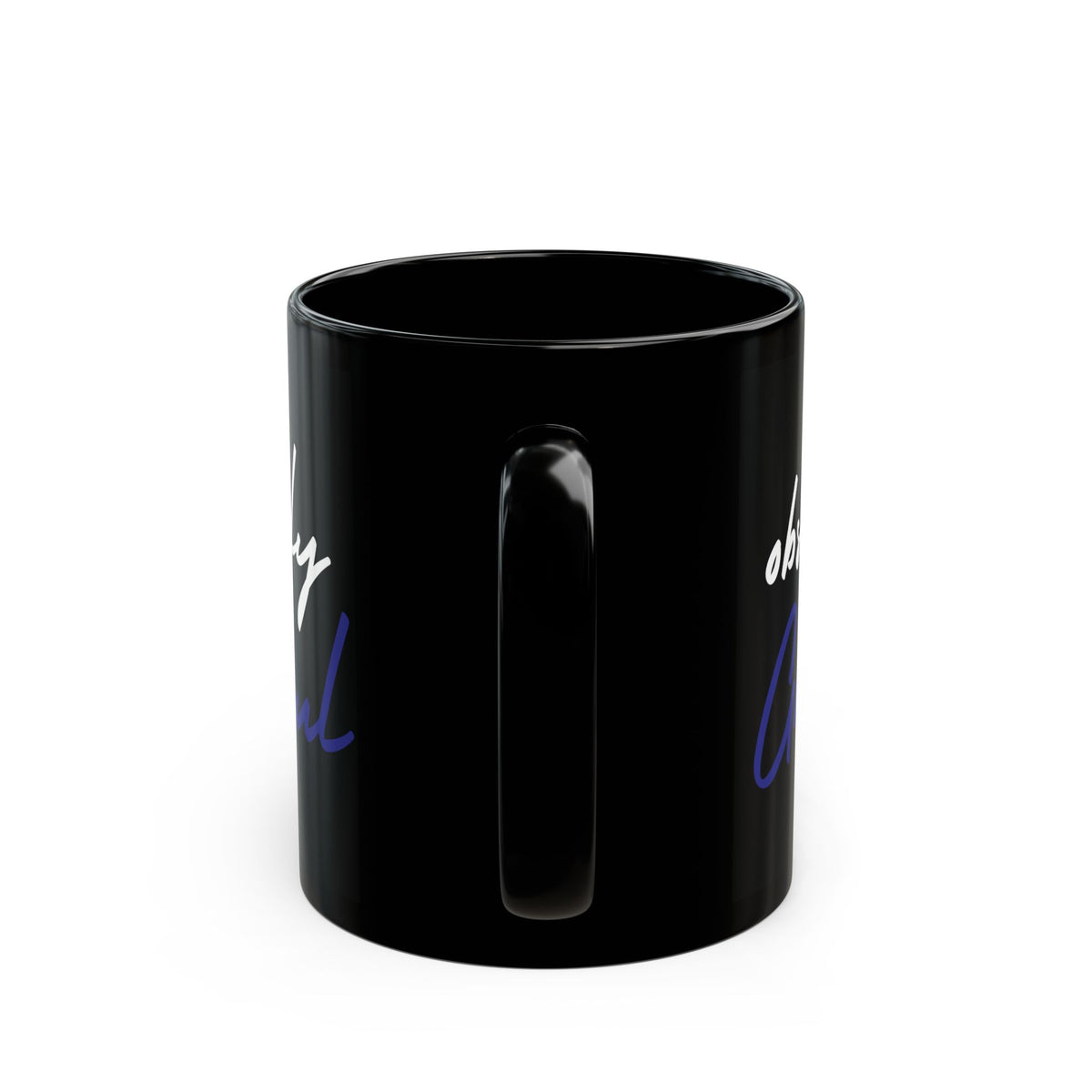 Be Obsessively Grateful Mug - Red White & Blue Design - Patriotic Gift - 11oz/15oz