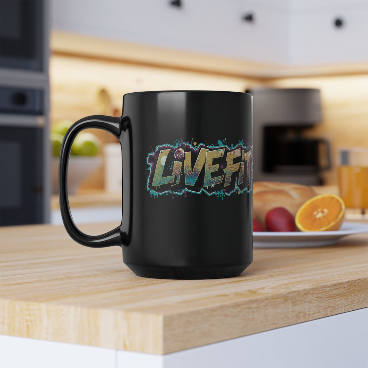 Live Fit Motivational Mug (11oz/15oz)