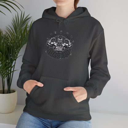 Muscles Loading Please Wait - Motivational Fitness Hoodie - Gym Sweatshirt - Unisex S-5XL