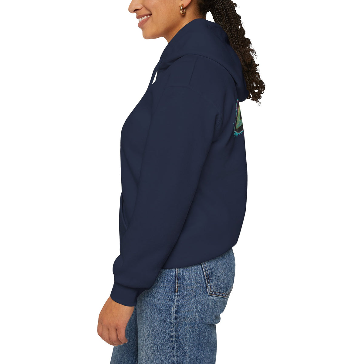 LIVE FIT Hoodie - Unisex Heavy Blend Sweatshirt - Fitness Gym Wear - Workout Apparel - S-5XL