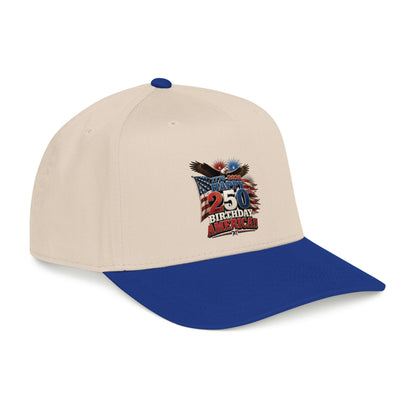 Happy 250th Birthday America Cap | 1776–2026 Patriotic Eagle Flag Baseball Hat