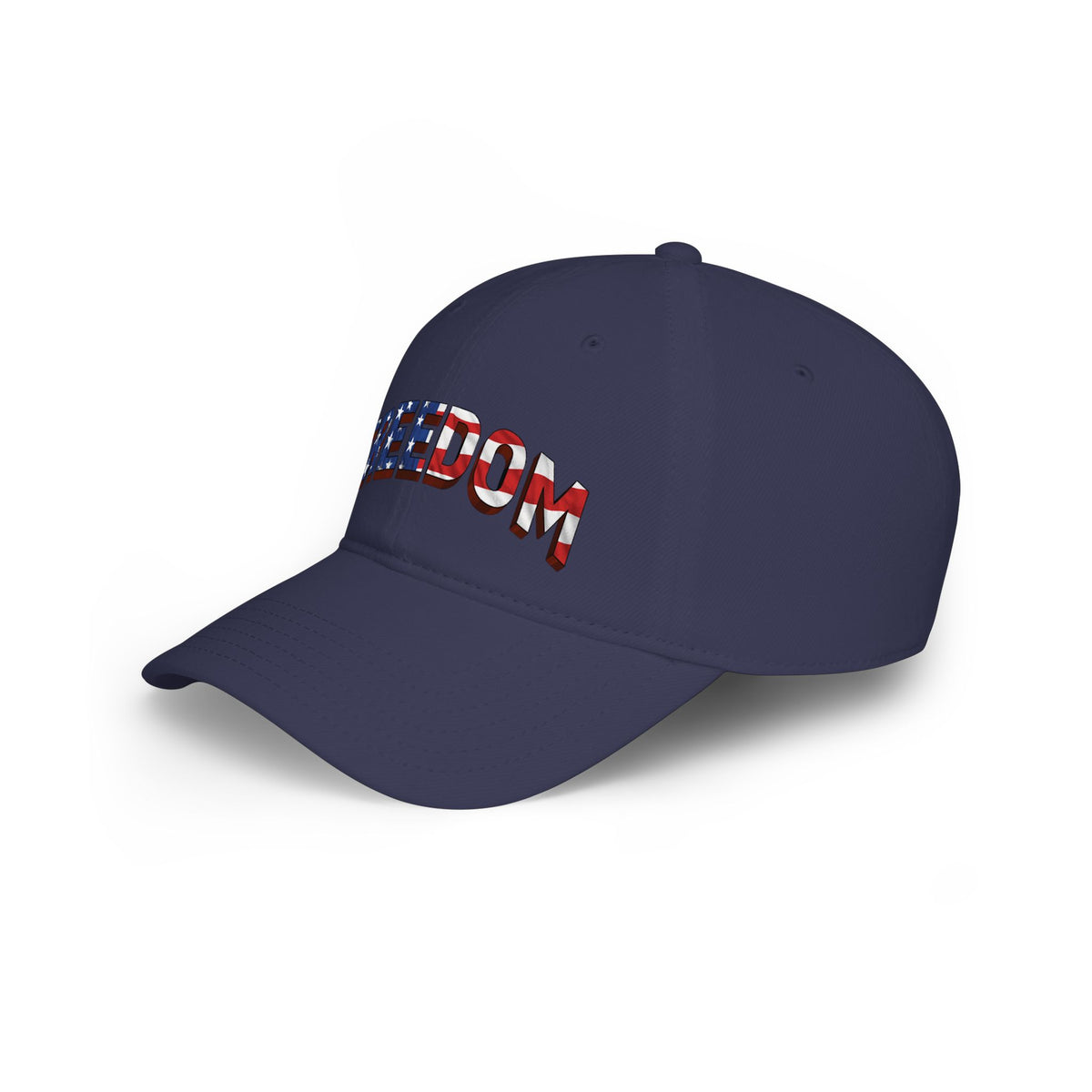 FREEDOM Dad Hat | Patriotic USA Flag Stars & Stripes Baseball Cap - Patriot Fit Life