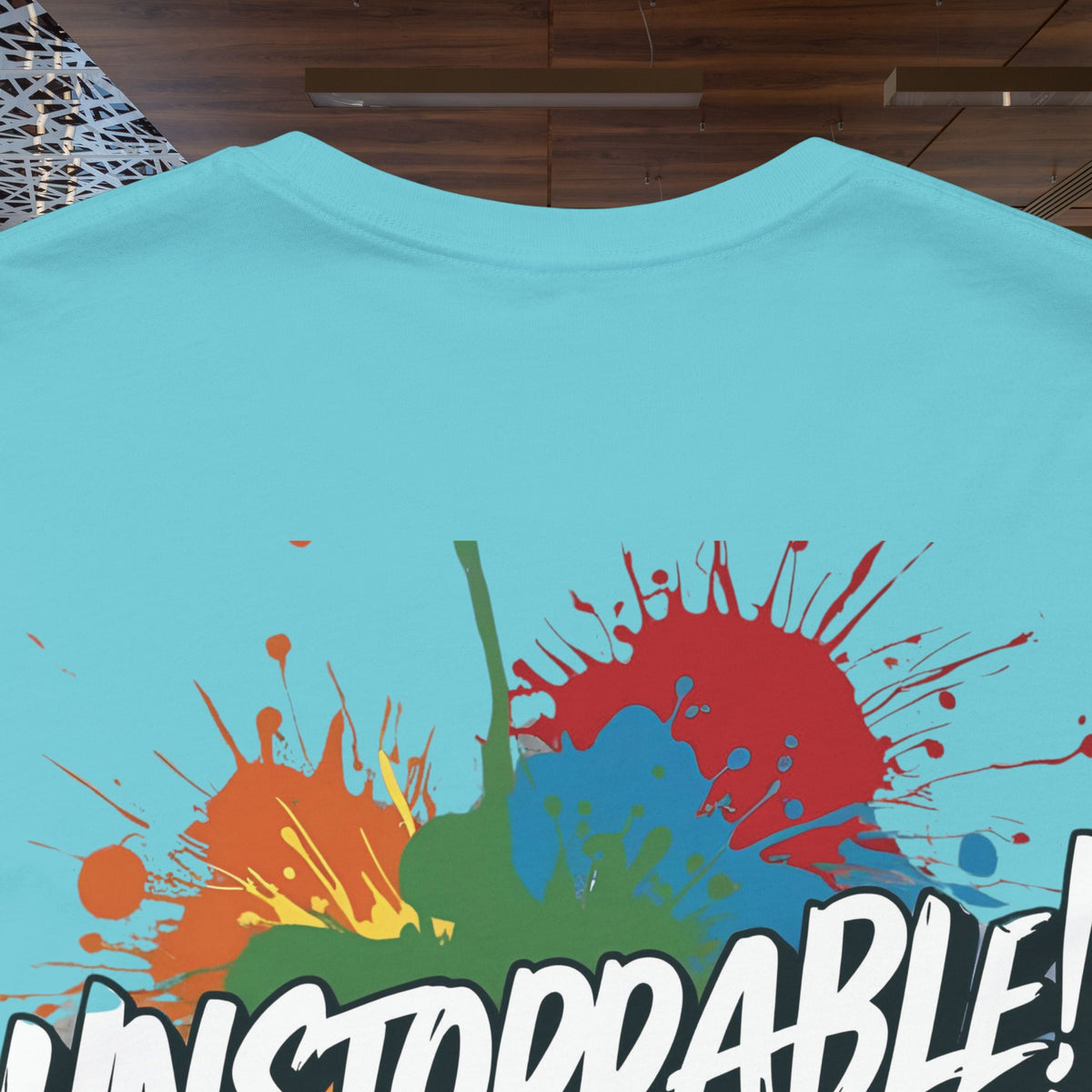 Unstoppable Vintage Retro T-Shirt - Motivational Graphic Tee - Unisex Casual Shirt